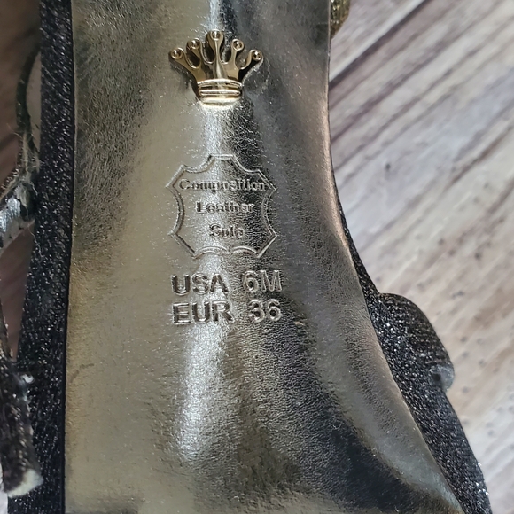 Nina Women's Glittering Silver Heels - Picture 4 of 4